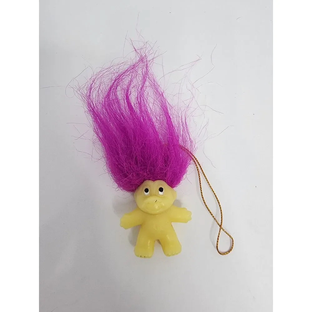 Glo Troll Glow In The Dark Purple Hair‎